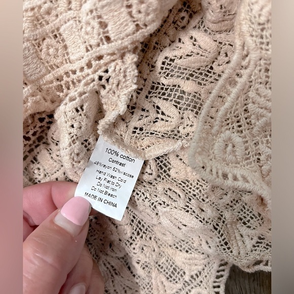 Jen’s Pirate Booty Crochet Lace Dress Reverence Halter REVOLVE Womens Sz S Small - Picture 11 of 14